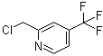 structure of CAS# 215867-87-1, 2-(Chloromethyl)-4-(trifluoromethyl)pyridine
