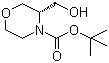 tert-Butyl (3R)-3-(hydroxymethyl)morpholine-4-carboxylate molecular structure (CAS 215917-99-0)