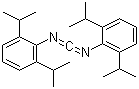 structure of CAS# 2162-74-5, N,N'-Methanediylidenebis(2,6-diisopropylaniline);Bis(2,6-diisopropylphenyl)carbodiimide