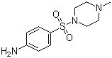 4-[(4-Methylpiperazine-1-)sulfonyl]aniline molecular structure (CAS 21623-68-7)