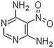 structure of CAS# 2164-84-3, 4,6-Diamino-5-nitropyrimidine