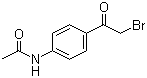 structure of CAS# 21675-02-5, N-[4-(2-Bromoacetyl)phenyl)acetamide