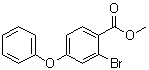 2-Bromo-4-phenoxybenzoic acid methyl ester molecular structure (CAS 2170880-59-6)