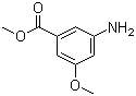 Methyl 3-amino-5-methoxybenzoate molecular structure (CAS 217314-47-1)