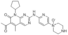 帕博西尼哌嗪N-氧化物分子结构 (CAS 2174002-29-8)