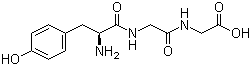 L-Tyrosylglycylglycine molecular structure (CAS 21778-69-8)