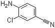 structure of CAS# 21803-75-8, 4-Amino-3-chlorobenzonitrile;3-Chloro-4-aminobenzonitrile
