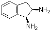(1S,2R)-2,3-Dihydro-1H-indene-1,2-diamine molecular structure (CAS 218151-56-5)