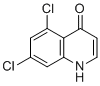 5,7-Dichloro-4-hydroxyquinoline molecular structure (CAS 21873-52-9)