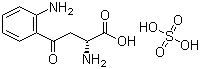 3-Anthraniloyl-D-alanine sulfate molecular structure (CAS 21881-27-6)