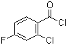 2-Chloro-4-fluorobenzoyl chloride molecular structure (CAS 21900-54-9)