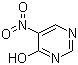 5-硝基-4-羟基嘧啶分子结构 (CAS 219543-69-8)