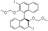(1S)-3,3'-Diiodo-2,2'-bis(methoxymethoxy)-1,1'-binaphthalene molecular structure (CAS 219583-87-6)