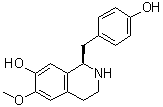 (+)-Coclaurine molecular structure (CAS 2196-60-3)