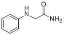 2-苯胺基乙酰胺分子结构 (CAS 21969-70-0)