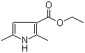 structure of CAS# 2199-52-2, Ethyl 2,5-dimethylpyrrole-3-carboxylate;2,5-Dimethylpyrrole-3-carboxylic acid ethyl ester