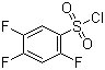 2,4,5-Trifluorobenzenesulfonyl chloride molecular structure (CAS 220227-21-4)