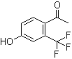 4'-Hydroxy-2'-trifluoromethylacetophenone molecular structure (CAS 220227-53-2)