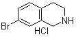 structure of CAS# 220247-73-4, 7-Bromo-1,2,3,4-tetrahydroisoquinoline hydrochloride