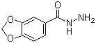 1,3-Benzodioxole-5-carbohydrazide molecular structure (CAS 22026-39-7)