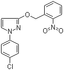 1-(4-Chlorophenyl)-3-[(2-nitrophenyl)methoxy]-1H-pyrazole molecular structure (CAS 220368-29-6)