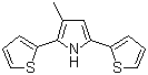 3-甲基-2,5-二噻吩基吡咯分子结构 (CAS 220655-13-0)