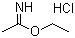 乙基乙酰亚胺盐酸盐分子结构 (CAS 2208-07-3)