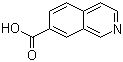 structure of CAS# 221050-96-0, Isoquinoline-7-carboxylic acid;7-Isoquinolinecarboxylic acid
