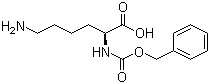 N-alpha-Cbz-L-赖氨酸分子结构 (CAS 2212-75-1)