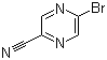 5-Bromopyrazine-2-carbonitrile molecular structure (CAS 221295-04-1)