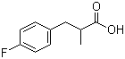 结构式 CAS# 22138-73-4, 4-氟-alpha-甲基苯丙酸