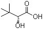 (R)-2-羟基-3,3-二甲基丁酸分子结构 (CAS 22146-57-2)