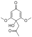 2,6-Dimethoxy-1-acetonylquinol molecular structure (CAS 2215-96-5)