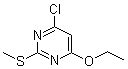 结构式 CAS# 221679-84-1, 4-氯-6-乙氧基-2-甲硫基嘧啶