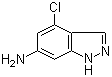 structure of CAS# 221681-84-1, 4-Chloro-1H-indazol-6-amine