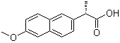 Naproxen molecular structure (CAS 22204-53-1)
