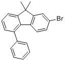 2-Bromo-9,9-dimethyl-5-phenyl-9H-fluorene molecular structure (CAS 2222970-00-3)