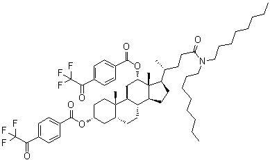 结构式 CAS# 222310-82-9, 碳酸盐离子通道 VII