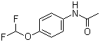 N-(4-二氟甲氧基苯基)乙酰胺分子结构 (CAS 22236-11-9)