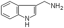 1H-Indole-3-methanamine molecular structure (CAS 22259-53-6)