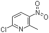 6-Chloro-2-methyl-3-nitropyridine molecular structure (CAS 22280-60-0)