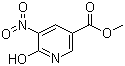 6-羟基-5-硝基吡啶-3-甲酸甲酯分子结构 (CAS 222970-61-8)