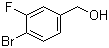 structure of CAS# 222978-01-0, 4-Bromo-3-fluorobenzyl alcohol;(4-Bromo-3-fluorophenyl)methanol; 4-Bromo-3-fluorobenzenemethanol