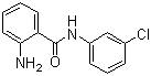2-Amino-N-(3-chlorophenyl)benzamide molecular structure (CAS 22312-61-4)
