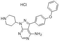 N-piperidine Ibrutinib hydrochloride molecular structure (CAS 2231747-18-3)