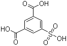 5-磺酸基间苯二甲酸分子结构 (CAS 22326-31-4)