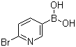 structure of CAS# 223463-14-7, 2-Bromopyridine-5-boronic acid;6-Bromopyridine-3-boronic acid; 2-Bromopyridyl-5-boronic acid