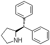 structure of CAS# 22348-31-8, (R)-(+)-2-(Diphenylmethyl)pyrrolidine