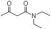 structure of CAS# 2235-46-3, N,N-Diethylacetoacetamide;N,N-Diethyl-3-oxobutanamide
