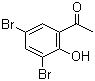 3',5'-Dibromo-2'-hydroxyacetophenone molecular structure (CAS 22362-66-9)